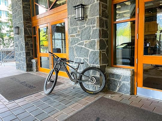 westin whistler review - bike valet