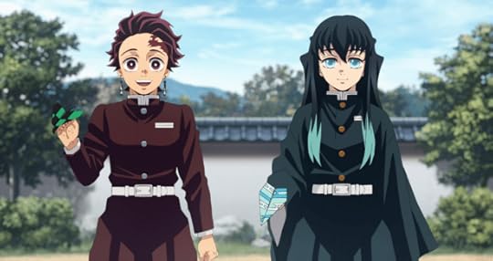Tanjiro and Tokito in Hashira Training Arc.
