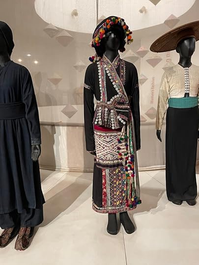 Ethnic clothing from minority group in Vietnam.