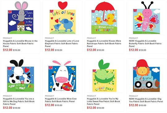 Soft Book Fabric Panel by Sanda Magsamen for Studio e Fabrics Available at ShopNZP.com from Nancy Zieman Productions