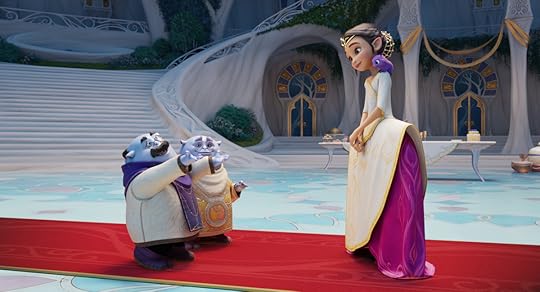 Ellian (voiced by Rachel Zegler) in a scene from ‘Spellbound.’