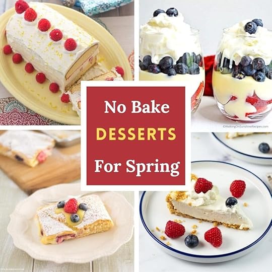 No Bake Spring Desserts preview image.