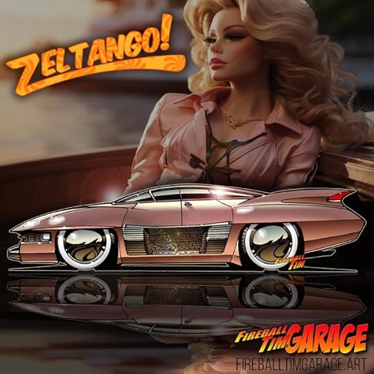 Zeltango Vehicle Concept Art by Fireball Tim Garage