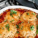 The casserole in the backing dish