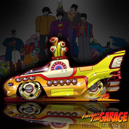 Yellow Submarine Concept Art by Fireball Tim