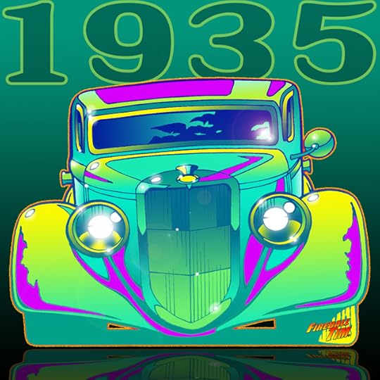 1935 Ford Pickup Truck Concept Art by Fireball Tim