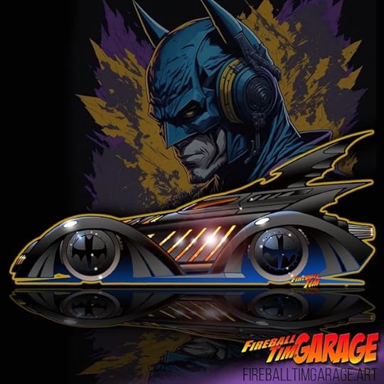 batman forever concept art by fireball tim