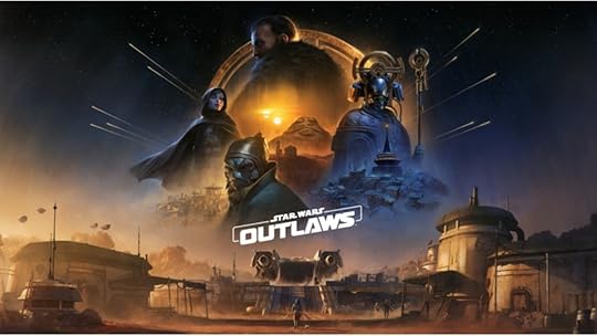 Star Wars: Outlaws key art showcases Tatooine and Jabba the Hutt.