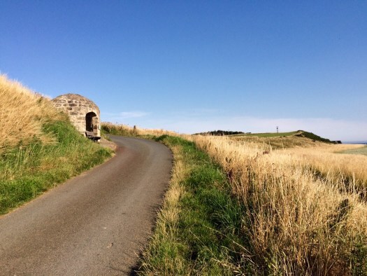 the red well near Whitehills in Aberdeenshire, Scotland