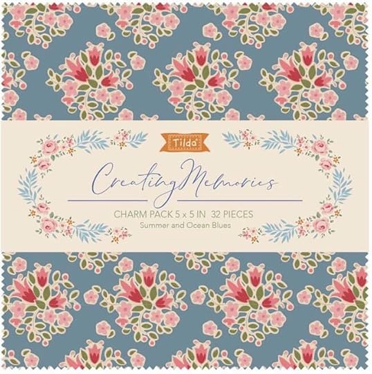 NEW! Tilda Creating Memories Summer Fabric Collection by Tone Finnanger 
