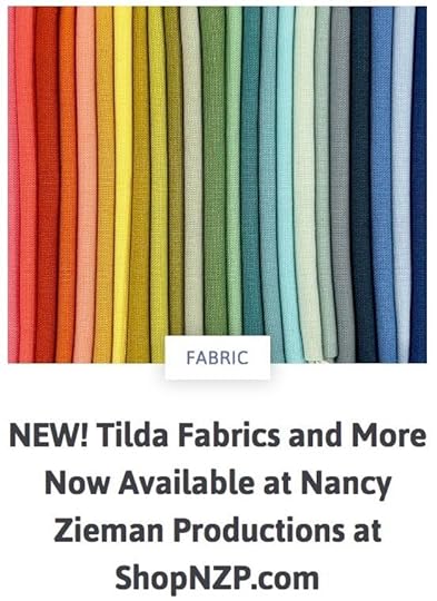 NEW! Tilda Fabrics and More Now Available at Nancy Zieman Productions at ShopNZP.com 