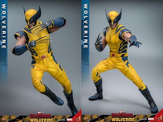 Hot Toys' deluxe Wolverine figure from Deadpool u0026 Wolverine.