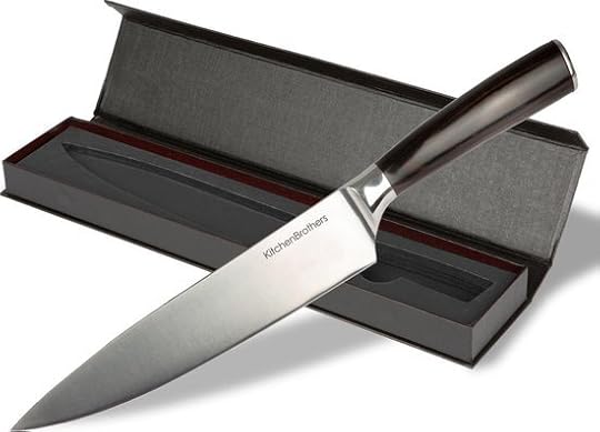 KitchenBrothers Koksmes - 20cm - Professioneel Keuken Mes - Allround Japans...