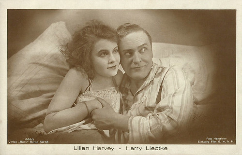 Lilian Harvey and Harry Liedtke in Liebe und Trompetenblasen (1925)