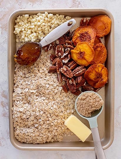 peach cobbler granola