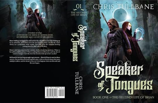 Paperback cover for Speaker of Tongues