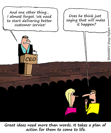 Customer service plan