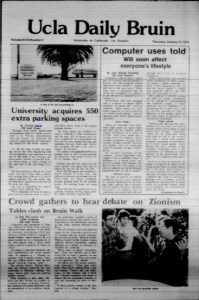 UCLA Daily Bruin Januar y 1976
