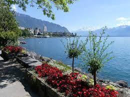 Flower Path Chemin Fleuri Montreux Switzerland