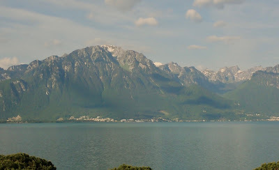 View from our room Montreux Switzerland
