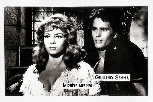 Michèle Mercier and Giuliano Gemma in Angélique, marquise des anges (1964)