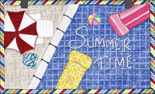 NEW! Patch Abilities Appliqué Wall Hanging Quilt Patterns & Hardware - July