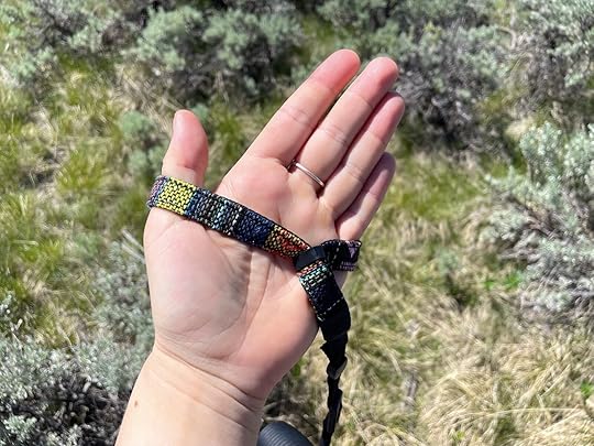 travel binoculars - wrist strap