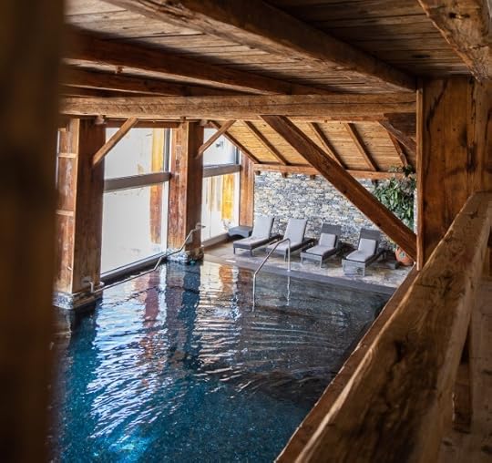 An indoor-outdoor pool round out the amenities at Hostellerie du Pas de l'Ours. (Benjamin Myers/TNS)