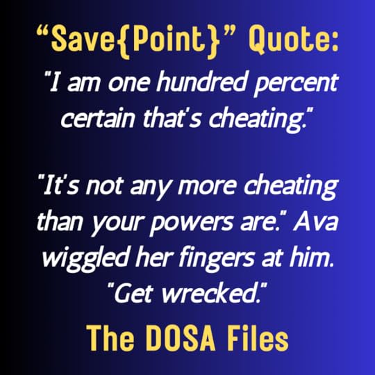 Quote from one of the stories in this anthology: