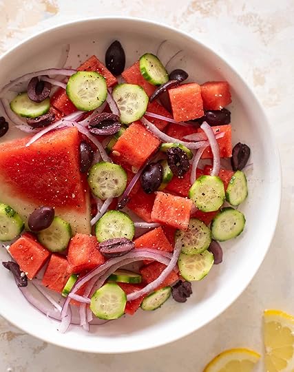 watermelon greek salad