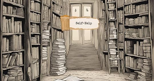 Reading in itself a self-help element. 