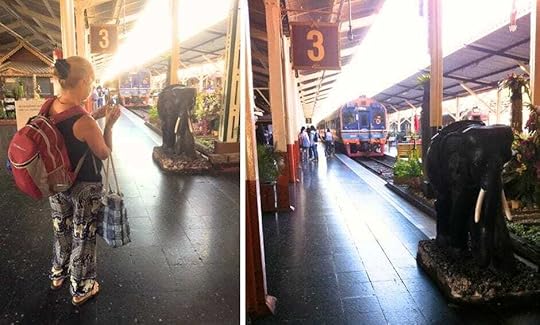 Janice Horton The Backpacking Housewife travelling slow travel by train from Chiang Mai to Bangkok