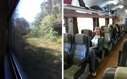 We opted to sit mid-carriage from Chiang Mai to Bangkok by Train