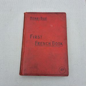 Photo of cover of my grandmother's French primer