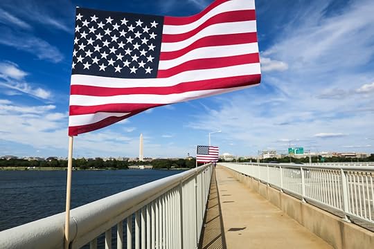 Flags on the 14th St Bridge
