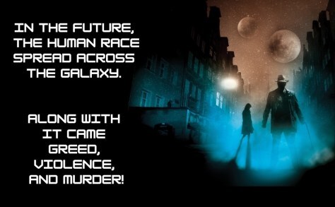 The frozen streets of Capital City on the planet Beta Prime are not safe for the innocent!