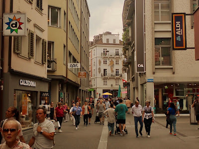 Lucerne Upscale Shopping Switzerland