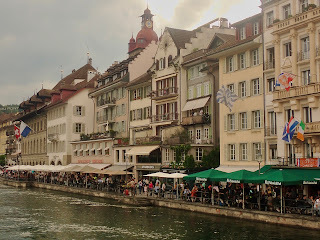 Riverside Promanade Lucerne Switzerland