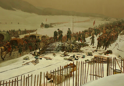 Bourkaki Panorama Lucerne Switzerland