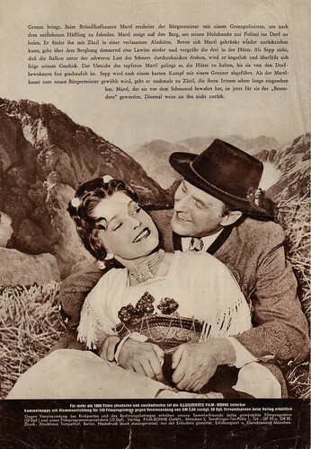 Die Alm an der Grenze (1951), Flyer Illustrierte Film-Bühne, part 4