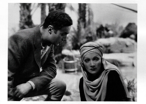 Marlene Dietrich and Charles Boyer in Garden of Allah (1936)