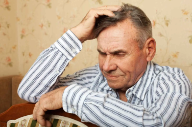 Confused man