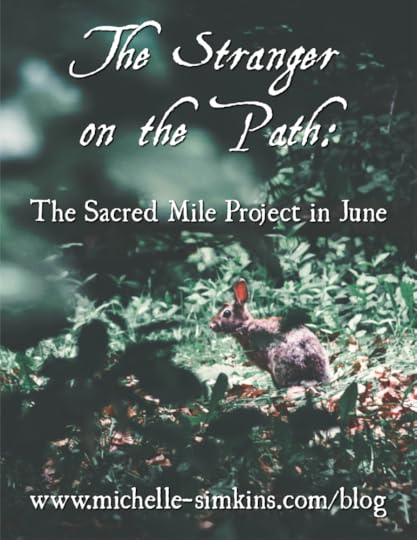 A brown rabbit surrounded by greenery with the words 