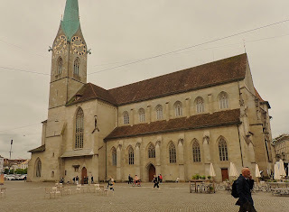Fraumunster Church Zurich Switzerland