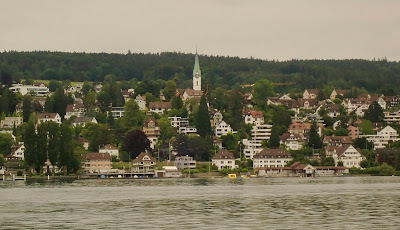 Village on Lake Cruise Zurich Switzerland