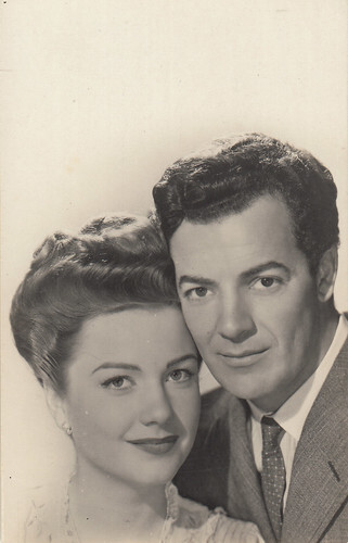 Anne Baxter and Cornel Wilde in The Walls of Jericho (1948)