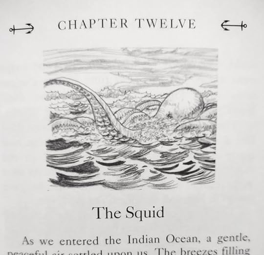 Chapter Twelve: The Squid, featuring illustration of... an octopus