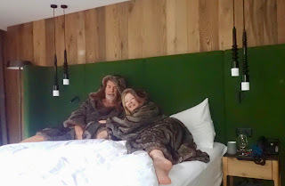 Fur Coats Are Fun at Hotel Zermana Zermatt Switzerland