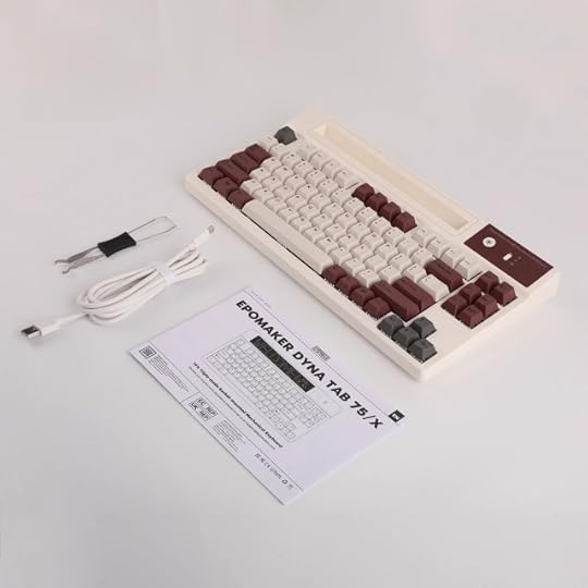 The Dynatab 75 keyboard