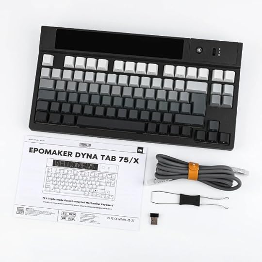 The Dynatab 75X keyboard